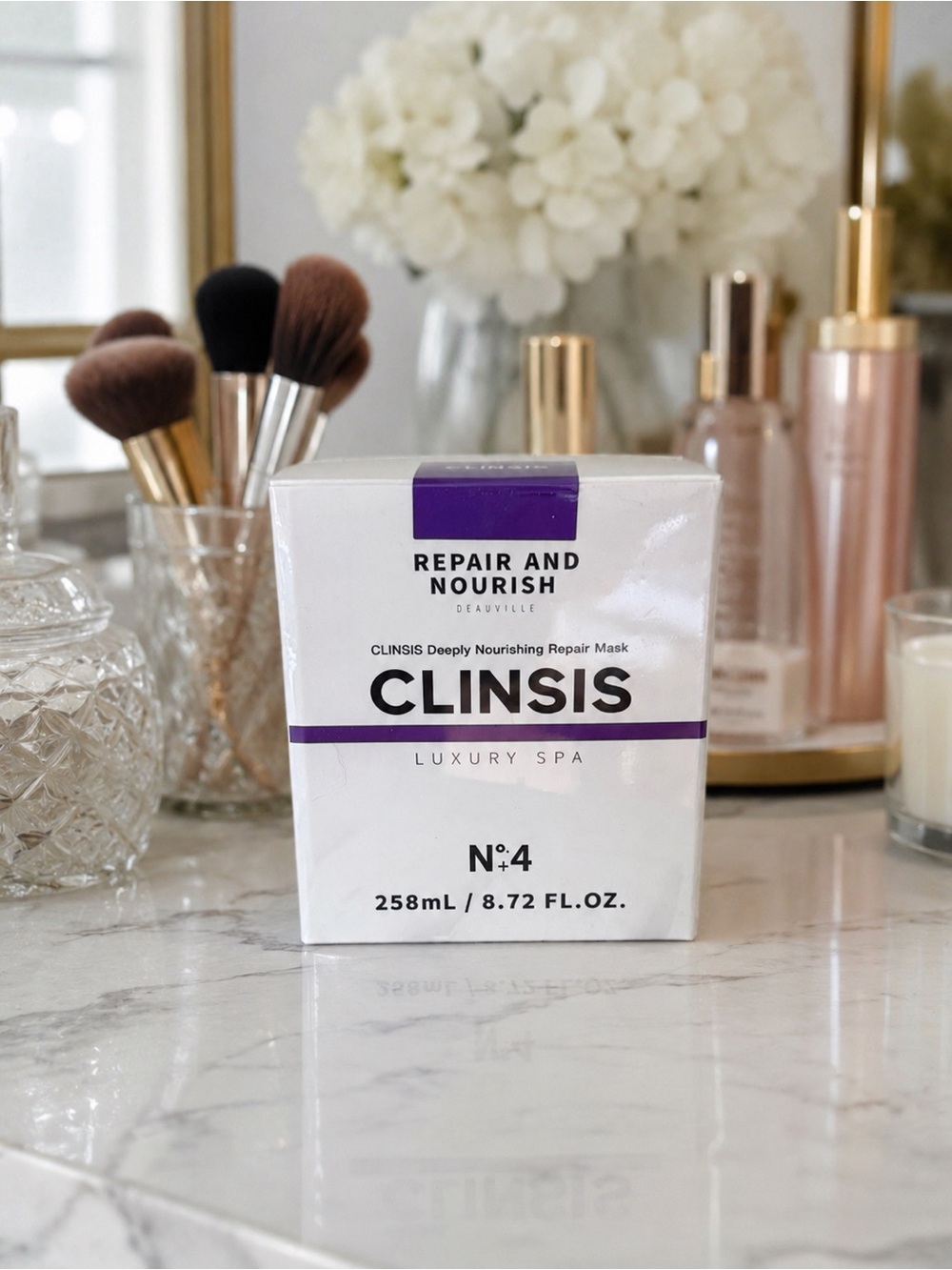 NWOT CLINSIS Luxury Spa Nº4 Deeply Nourishing Repair Mask – 8.72 fl. oz.